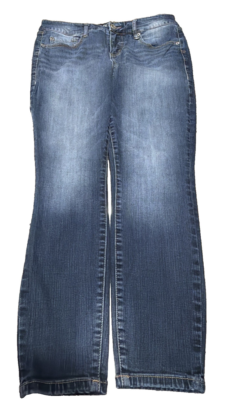 Torrid Premium Straight Leg Stretch Jeans Size 10R Blue Denim